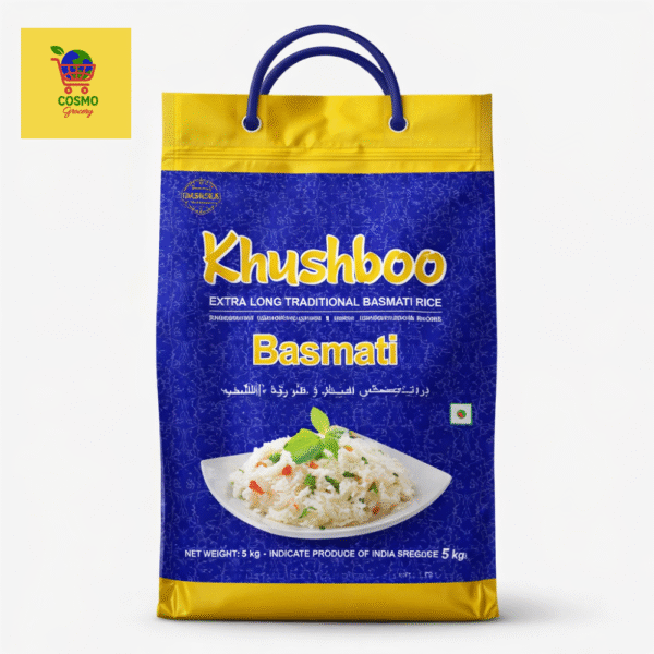 Khushboo Extra Long Traditional Basmati Rice 5kg
