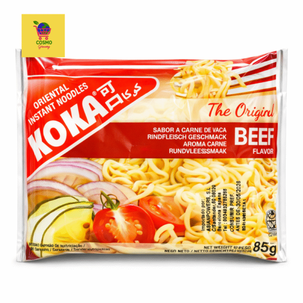 Koka Oriental Instant Noodles Beef Flavor 85g