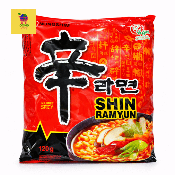 Nongshim Shin Ramyun Spicy Korean Noodles 120g