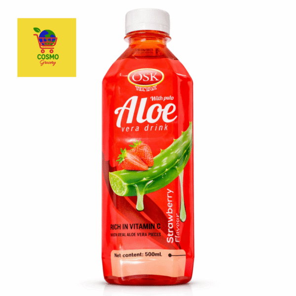 OSK Aloe Vera Drink Strawberry 500ml