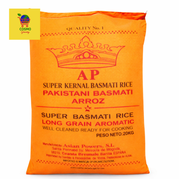 Ap super kernal basmati rice 20 kg