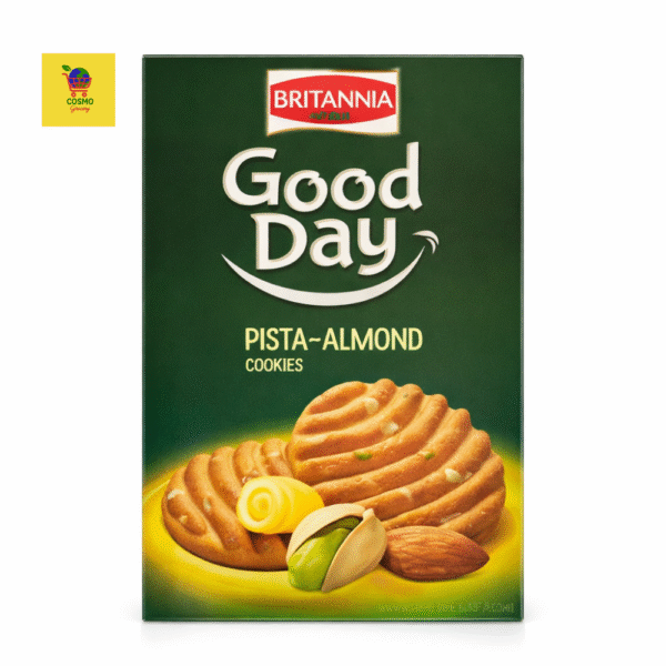 Britannia Pista-Almond Cookies Good Day 216 gm