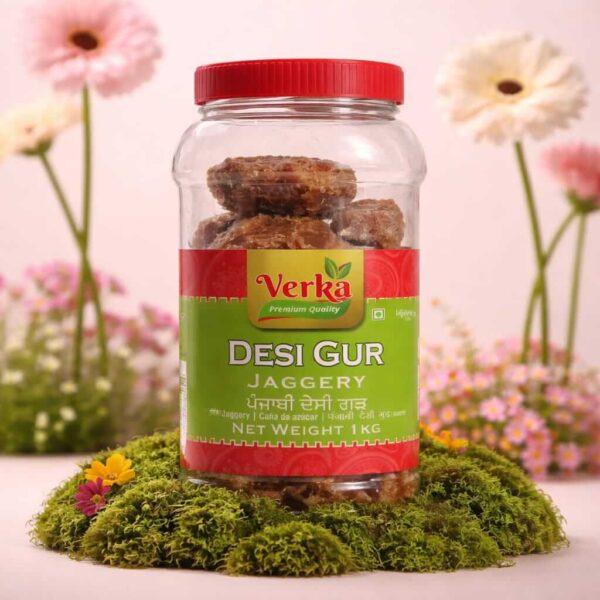 Verka Punjabi Gur Jaggery 1kg